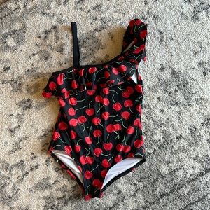 Kanu Surf one strap one piece girls suit size 8